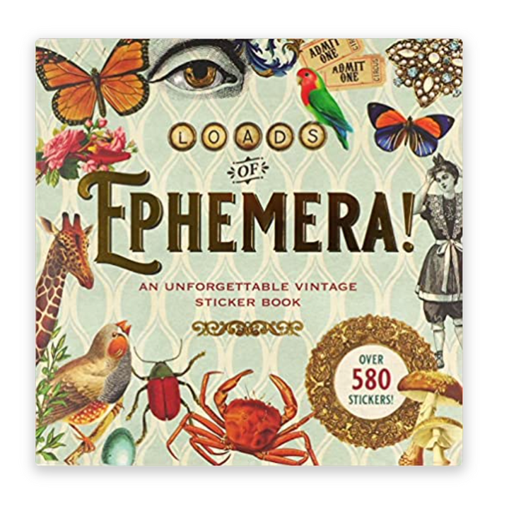 Loads of Ephemera Sticker Book