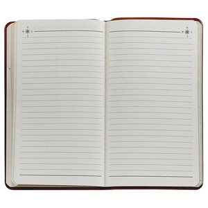 Pocket Address Book - British Tan Traditional Leather