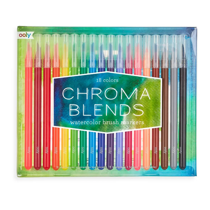 Chroma Blends Watercolor Brush Markers