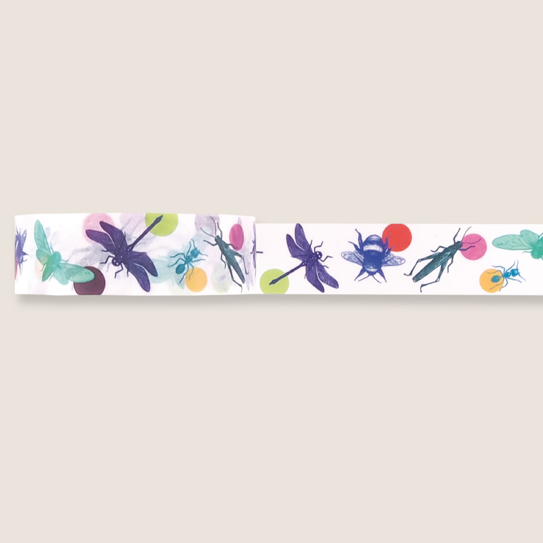 Colorful Insects Washi Tape
