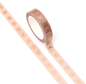Foiled Starfish Washi