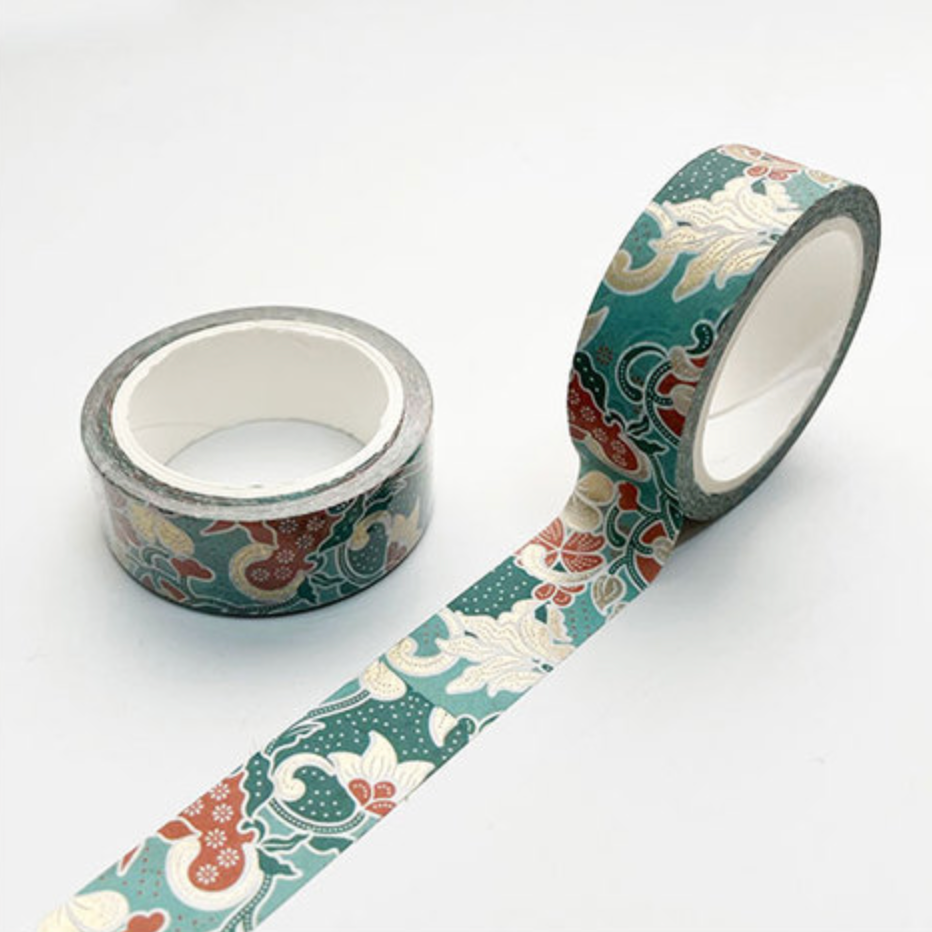 Oriental Floral Washi Tape