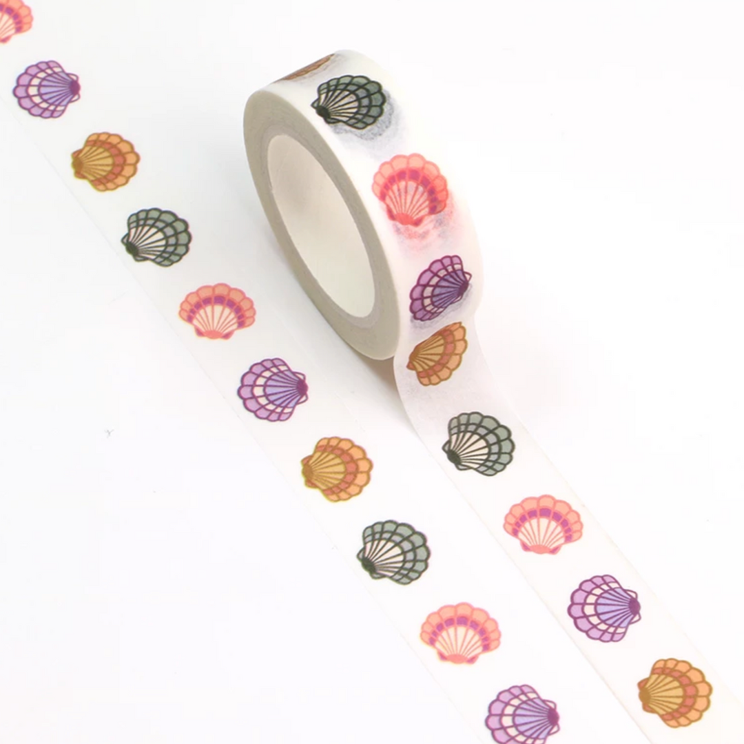 Colorful Shell Washi Tape
