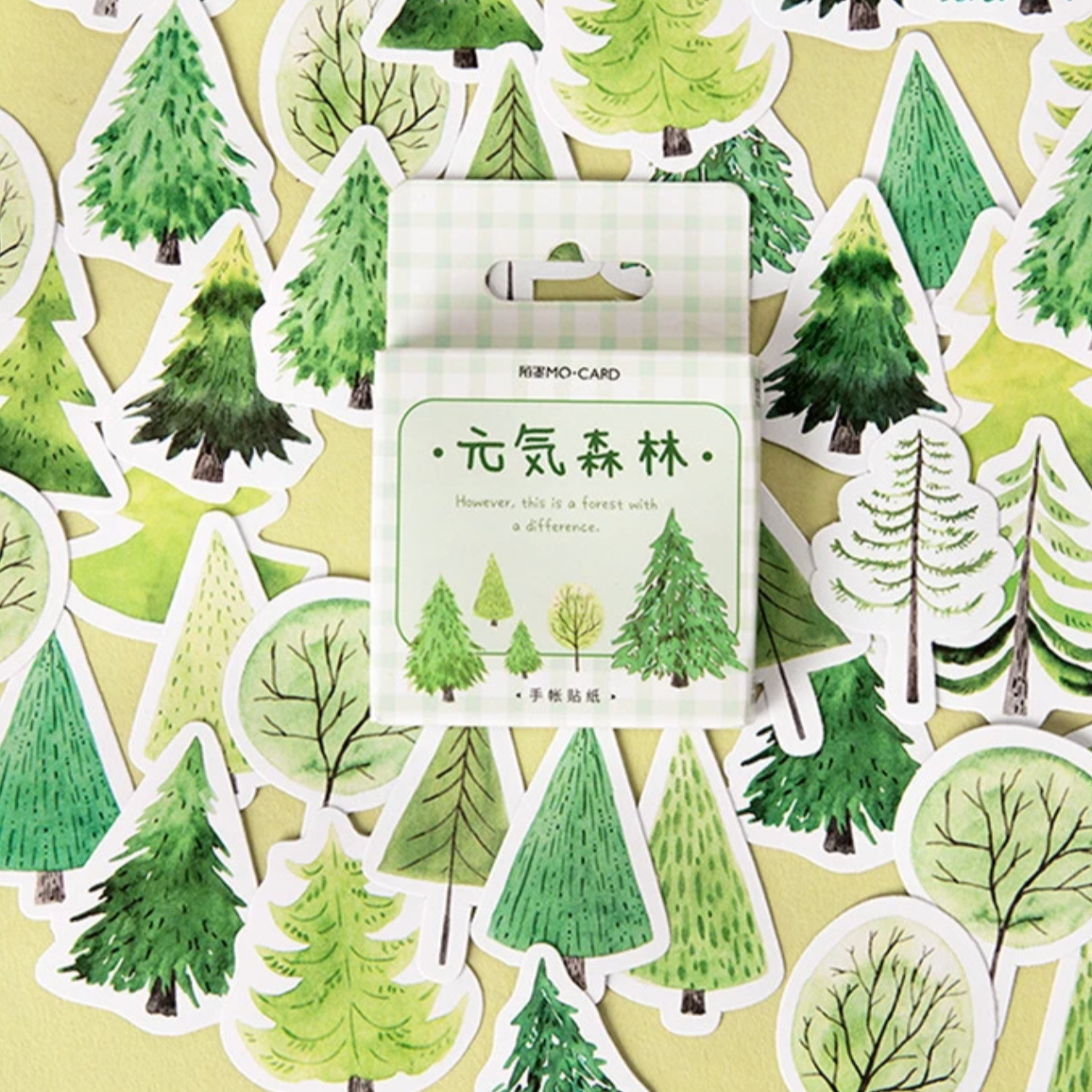 Tree Stickers - pack of 45