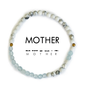 Morse Code Bracelet - Mother