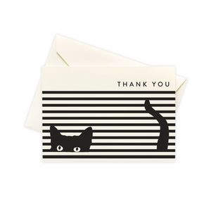 Cat Stripe Boxed Notes (Set of 10)