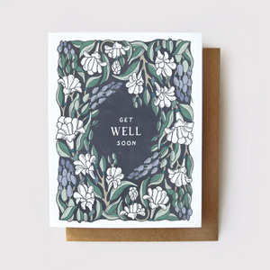 Tuberose Get Well Soon Card