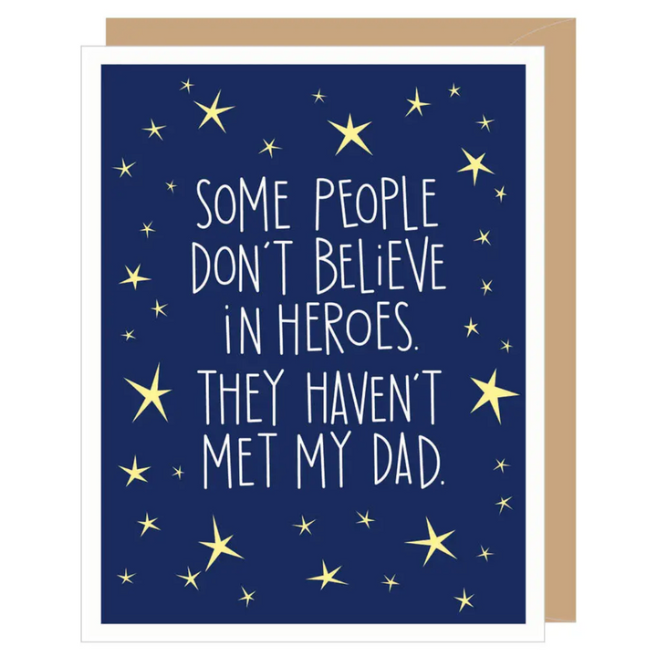 My Hero Dad Card