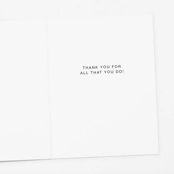 One Day With A Great Teacher Card