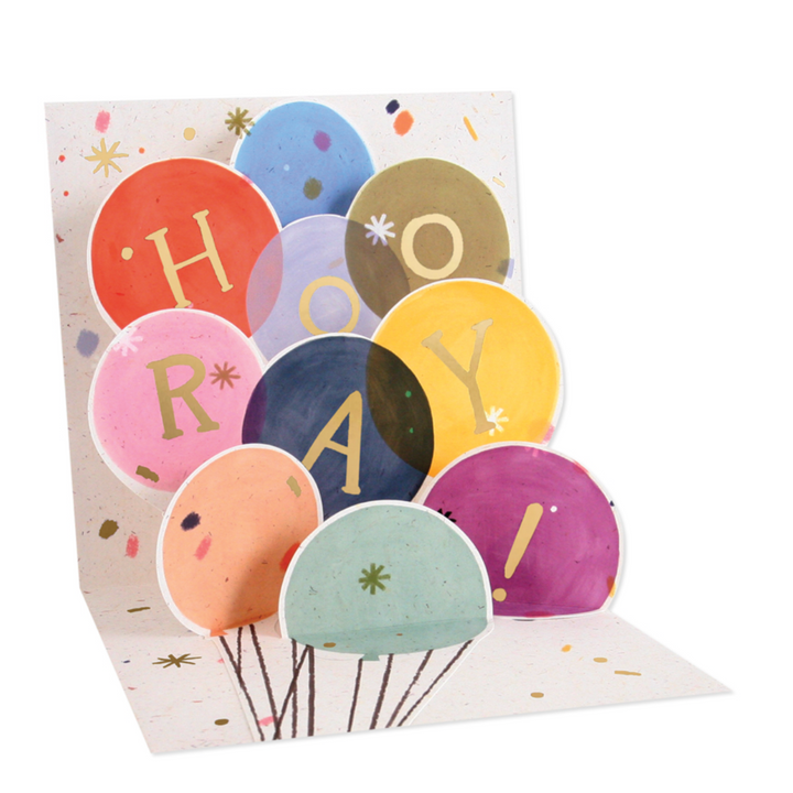 Hooray Pop-up Card