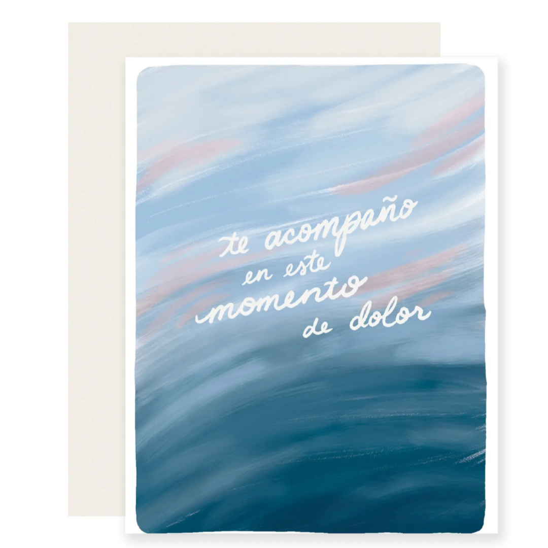 Momento de Dolor - Spanish Card