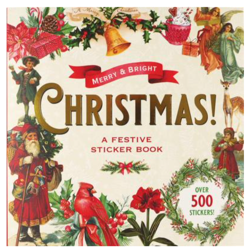 Merry and Bright Christmas Sticker Book