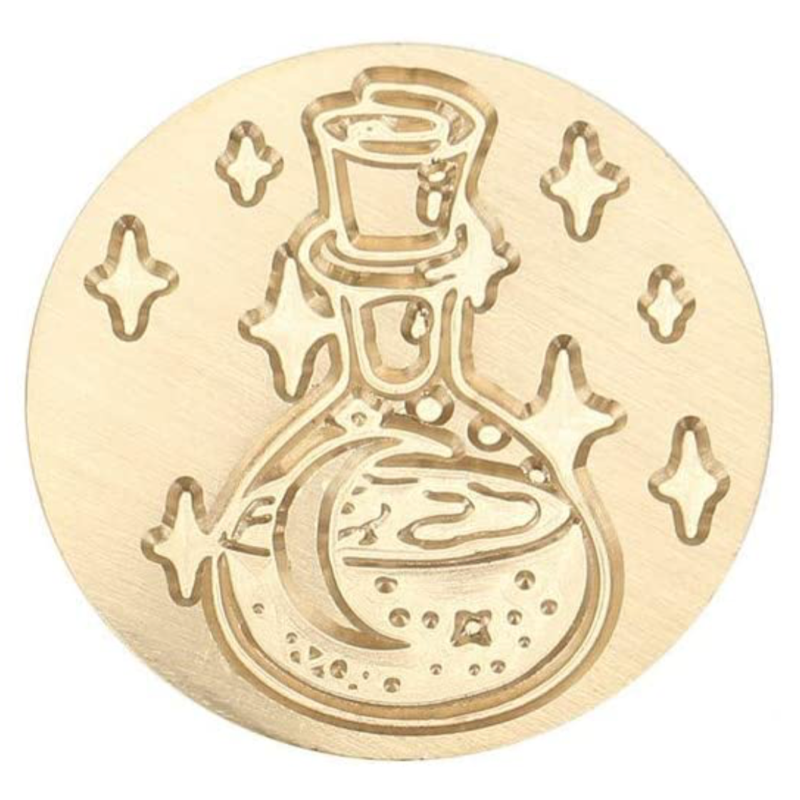 Wax Seal Stamp - Moon in Bottle