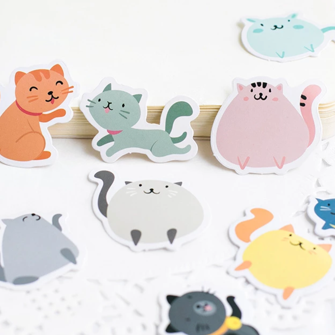 Kitten Stickers - pack of 45