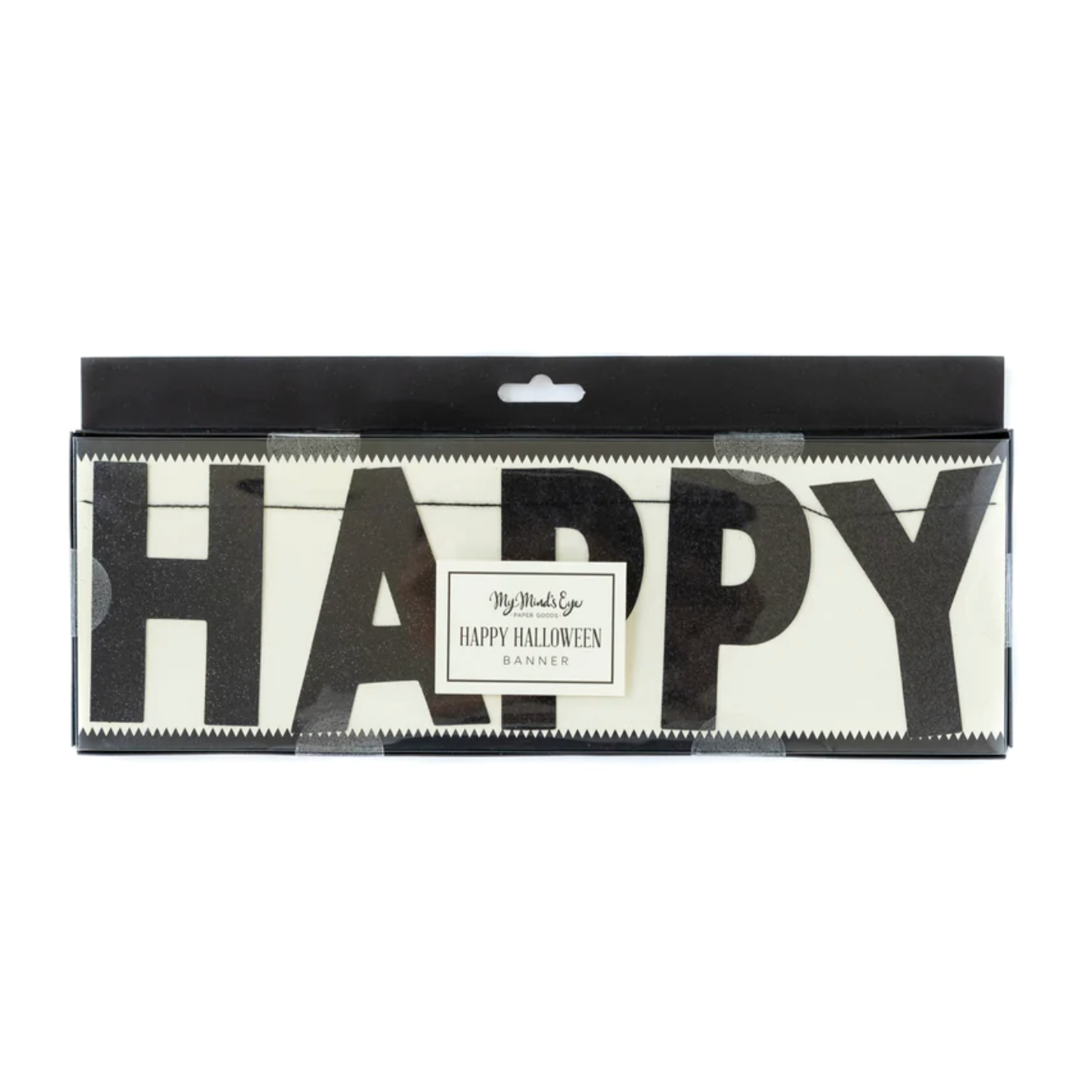 Happy Halloween Glitter Banner