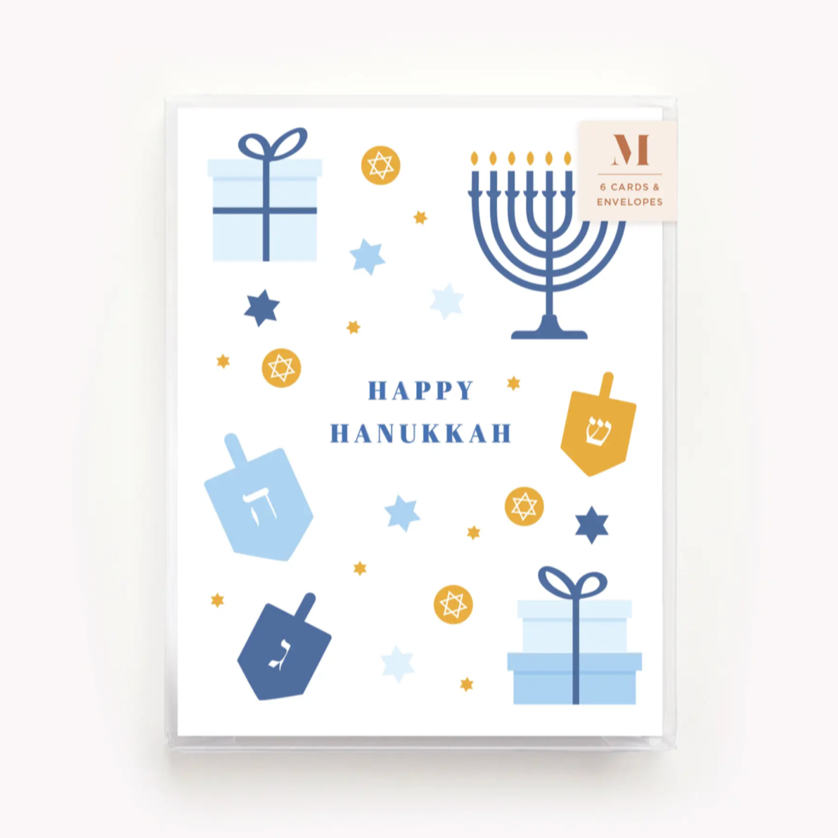 Classic Hanukkah Card (Box of 6)