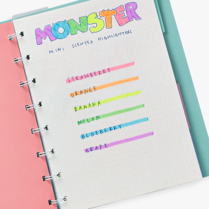 Mini Monsters Scented Highlighters