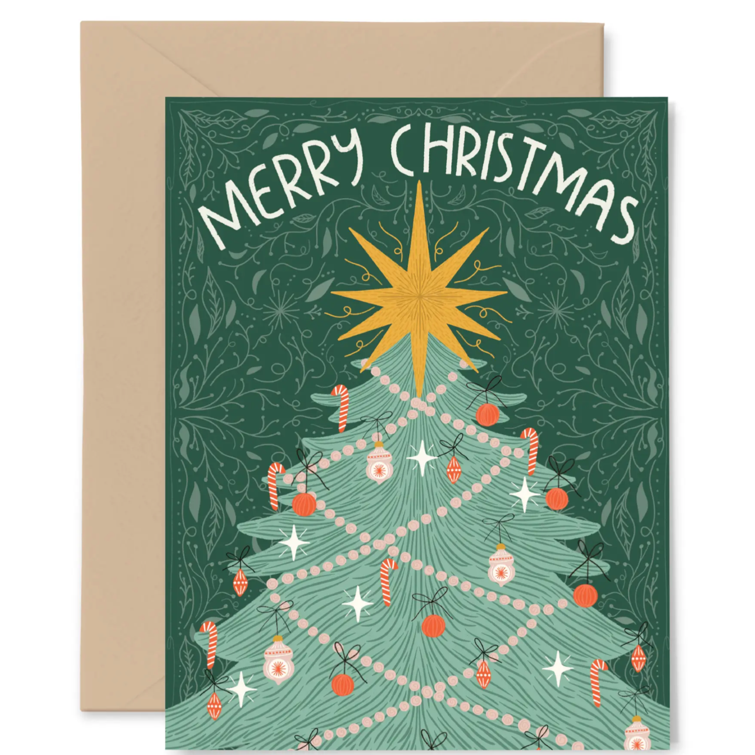 Christmas Tree Card - Set of 8