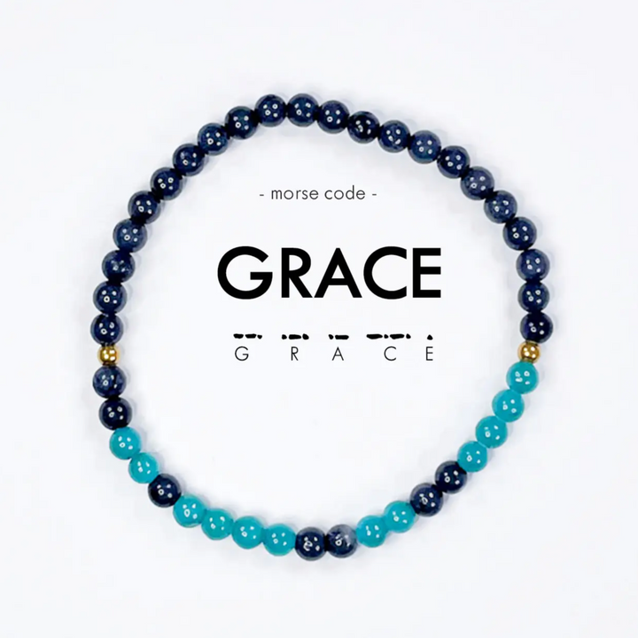 Morse Code Bracelet - Grace