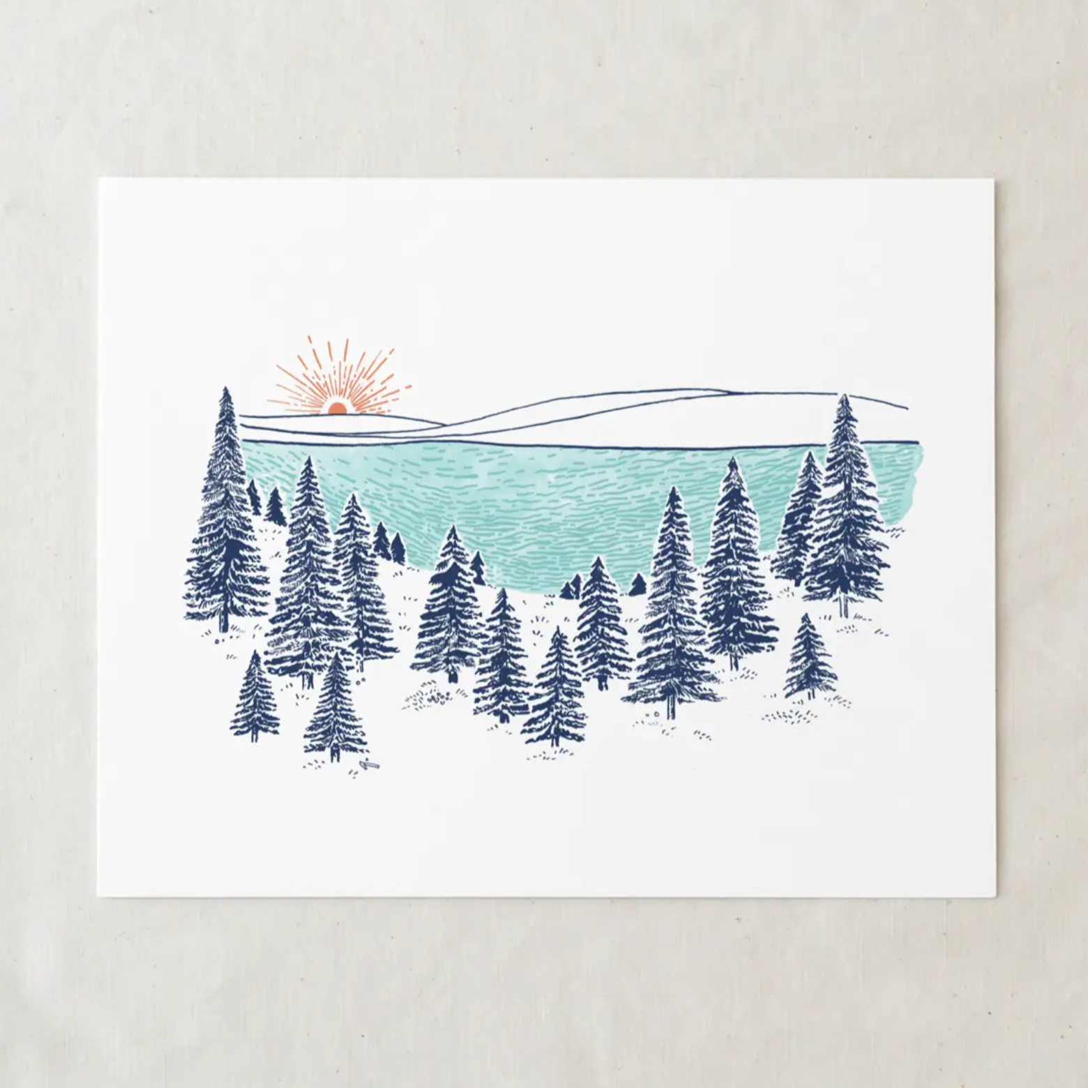 Lake Life 8x10 Art Print