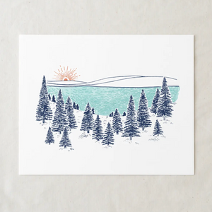 Lake Life 8x10 Art Print