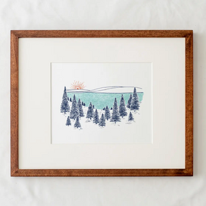 Lake Life 8x10 Art Print