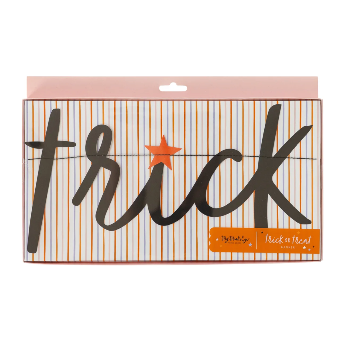Trick or Treat Word Banner