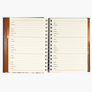 Falling Blossoms Large Address Book