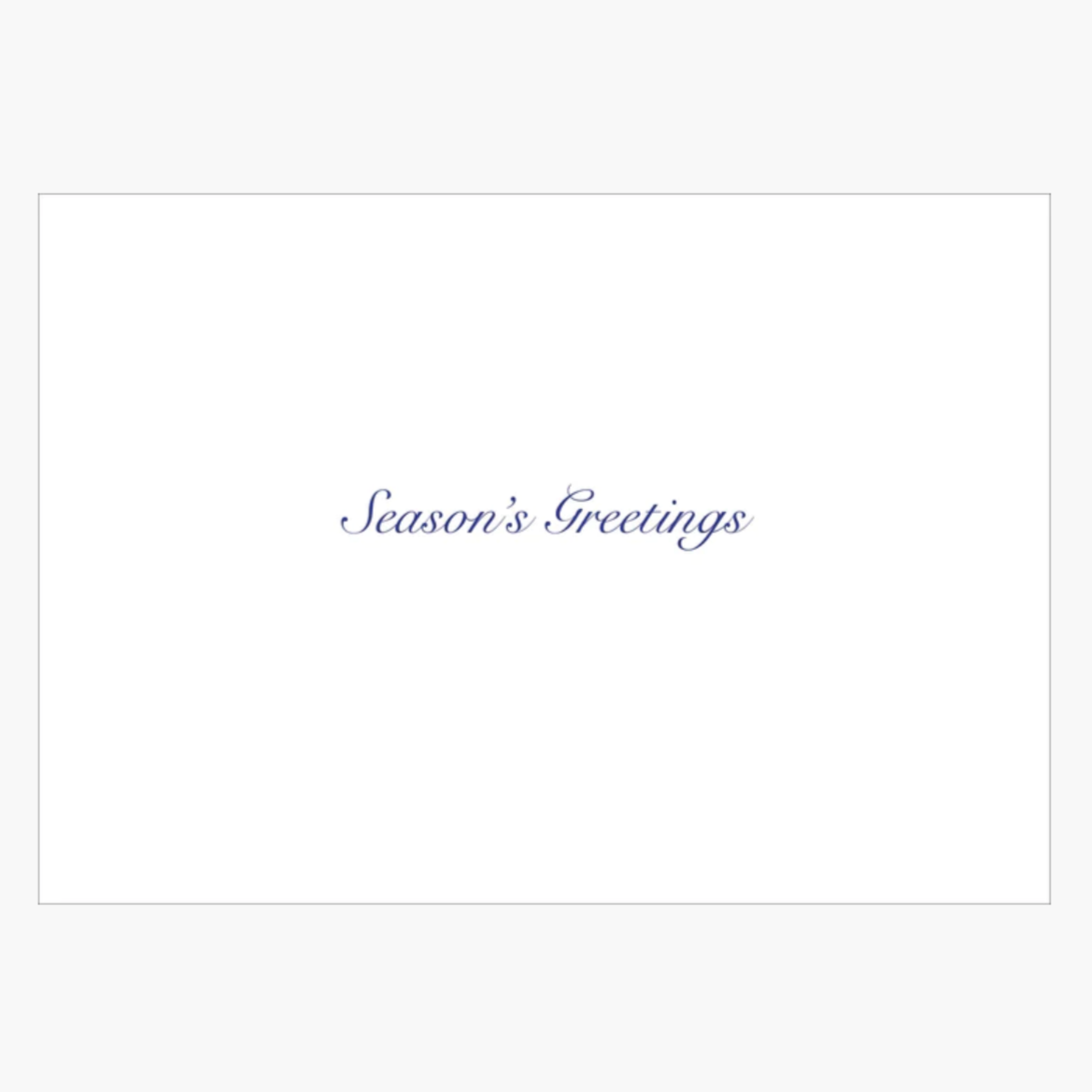Golden Noel Boxed Holiday Cards (Set of 20)
