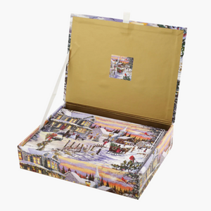 Village Sleigh Ride Holiday Cards (Set of 20)