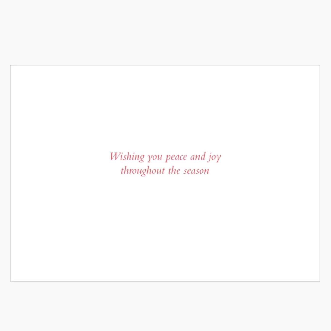 Village Sleigh Ride Holiday Cards (Set of 20)