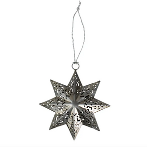 Fretwork Star Ornament