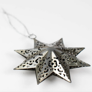 Fretwork Star Ornament