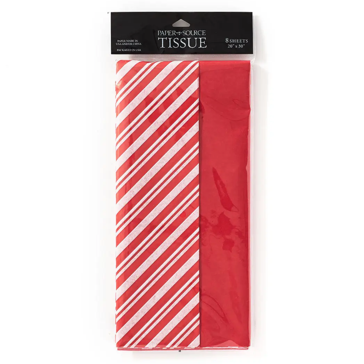 Peppermint and Red Tissue Paper – Hitchcock Paper Co.