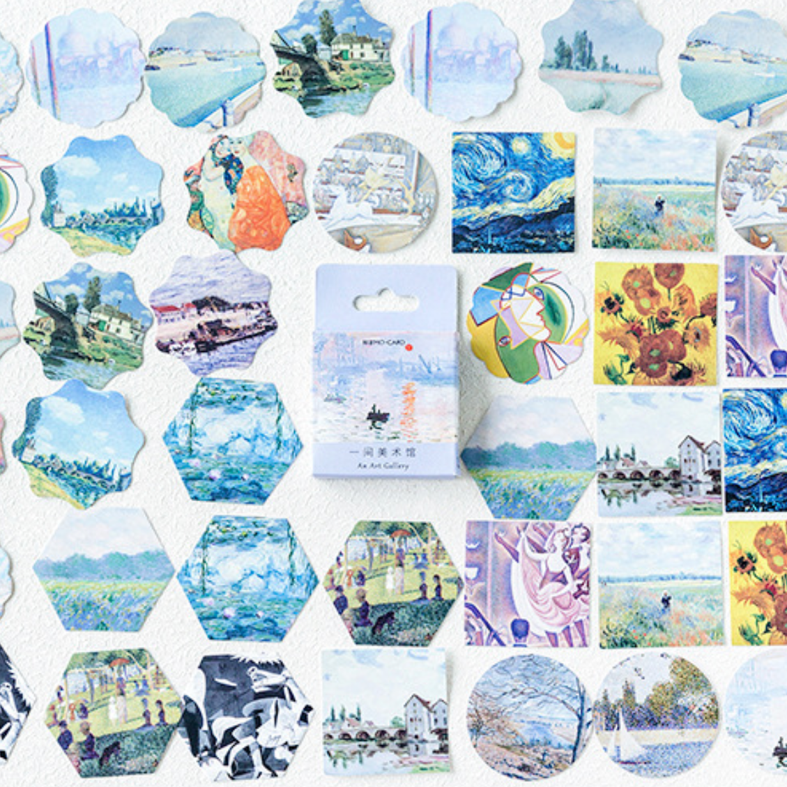 An Art Gallery Stickers - pack of 45