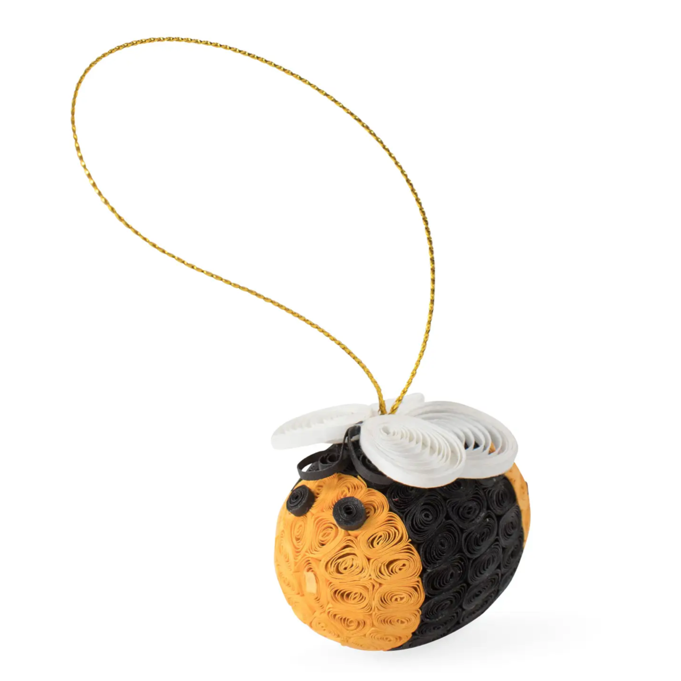 Quilled Bee Ornament