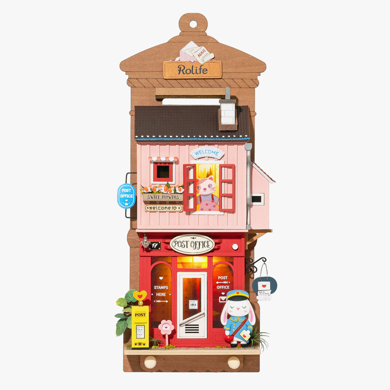 Love Post Office DIY Miniature Wall Hanging Kit