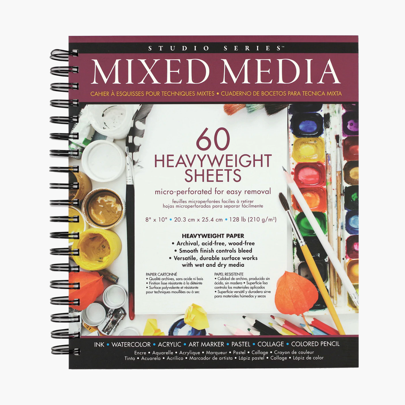 Studio Series Mixed Media Pad (8" x 10")