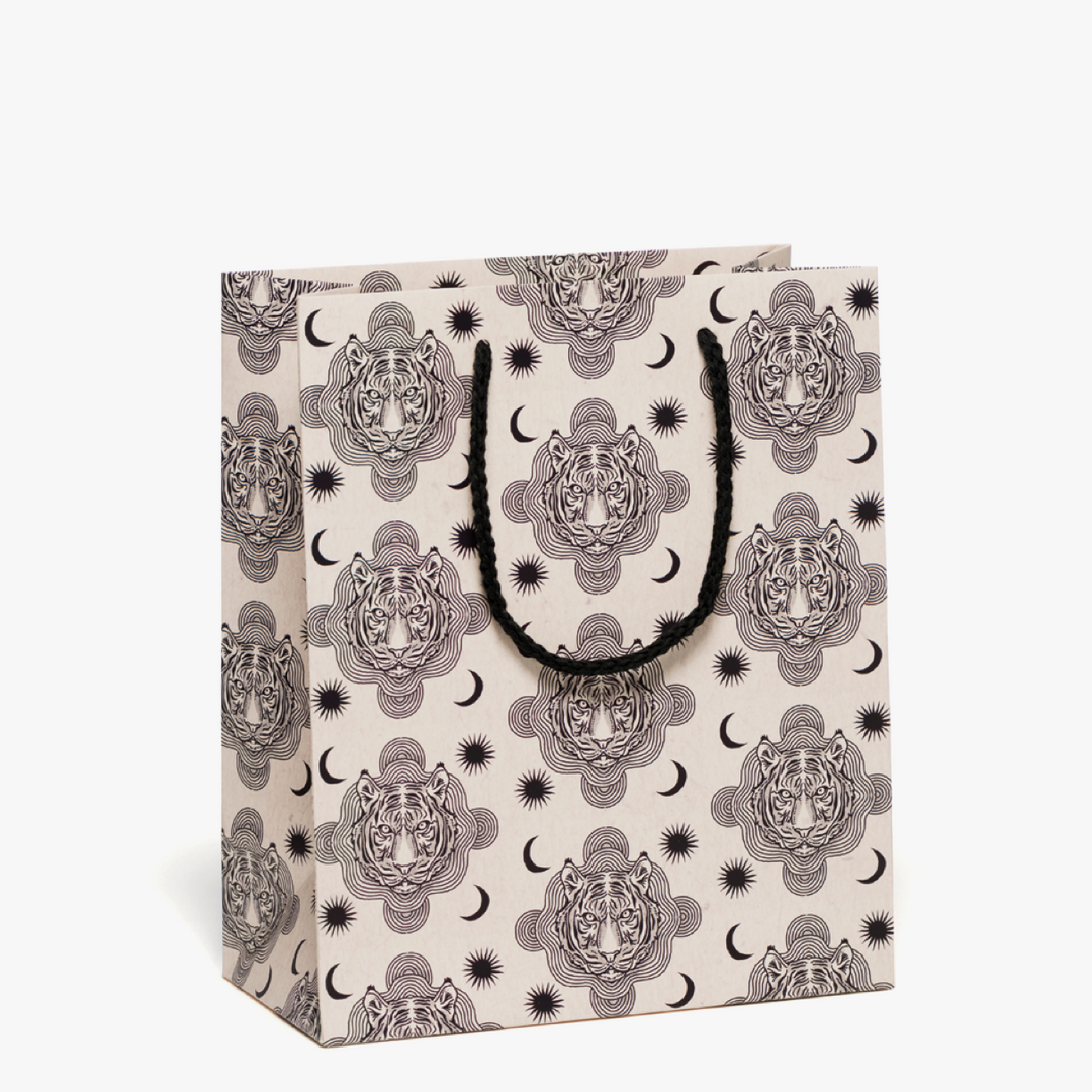 Tiger Heads Gift Bag