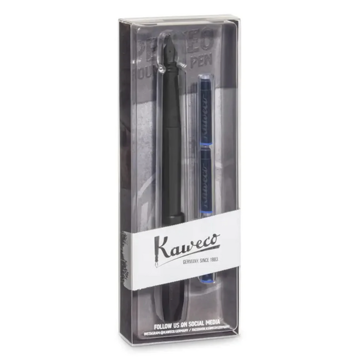 Perkeo Fountain Pen Pack - All Black (Fine)