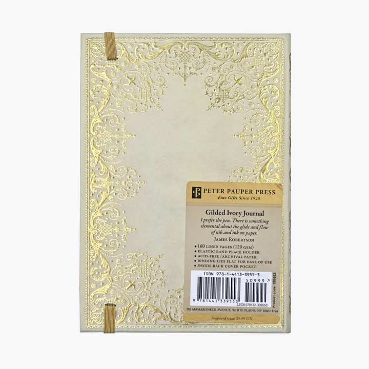 Gilded Ivory Journal - Small