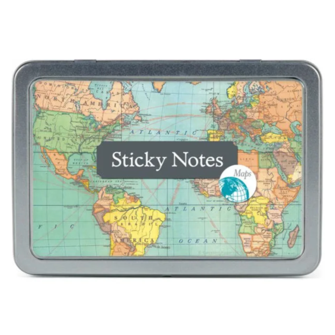 Map Sticky Notes