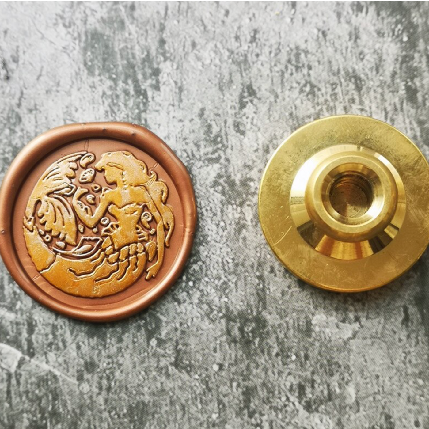 Wax Seal Stamp - Vintage Mermaid