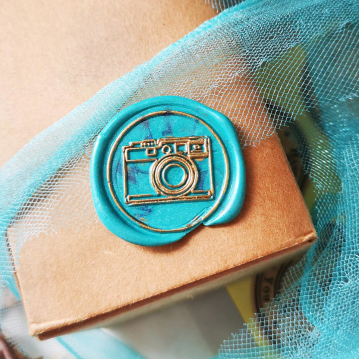 Wax Seal Stamp - Retro Camera