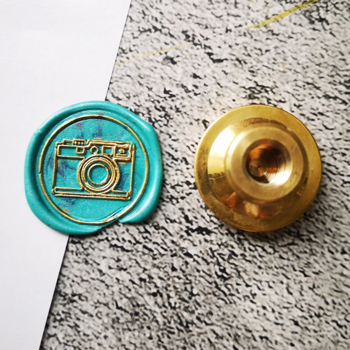 Wax Seal Stamp - Retro Camera