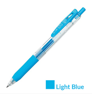 Zebra Sarasa Clip Gel Retractable Pens 0.5mm