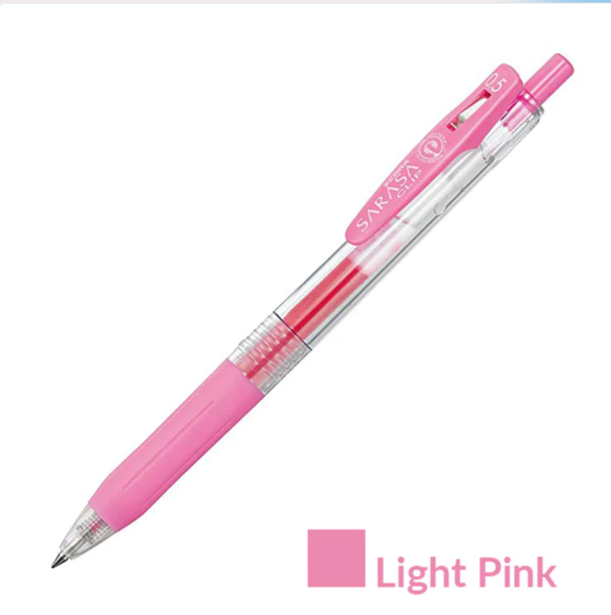 Zebra Sarasa Clip Gel Retractable Pens 0.5mm