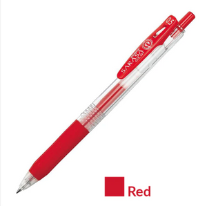 Zebra Sarasa Clip Gel Retractable Pens 0.5mm