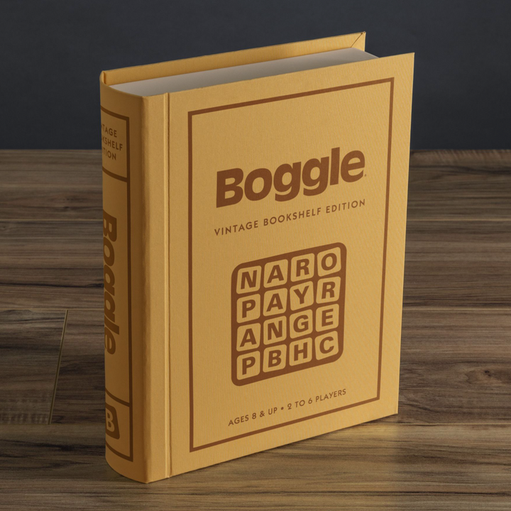 Boggle Vintage Bookshelf Edition