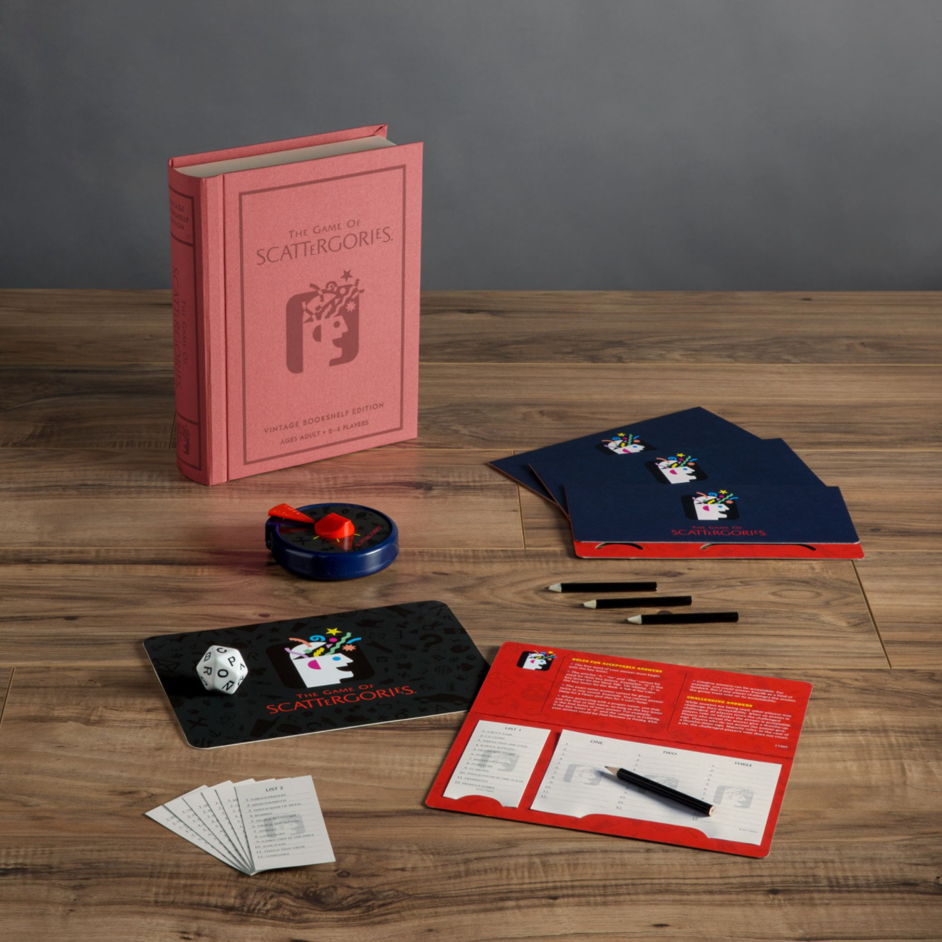 Scattergories Vintage Bookshelf Edition